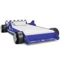 vidaXL Children's Race Car Bed 90x200 cm Blue