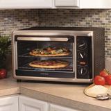 Hamilton Beach® Countertop Oven w/ Convection & Rotisserie Steel in Black/Gray | 14.63 H x 23.5 W x 18 D in | Wayfair 31105D