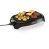 Hamilton Beach® 8 Serving Indoor & Outdoor Smokeless Grill Adjustable Temperature Control Black Die Cast in Gray | 13 H x 19.75 D in | Wayfair