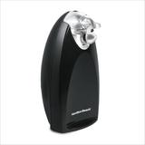 Hamilton Beach® Classic Chrome Extra-Tall Can Opener Metal in Black | 9.75 W x 5.31 D in | Wayfair 76380N