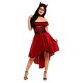 Day Of The Dead Devil Costume, Red (M)