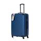 Hard Shell Case ABS Travel Luggage Suitcase 4 Wheel Spinner Trolley Baggage Bag Combination Lock 4 Corner Swivel Wheeled (28 Inch 78 x 52 x 28 cm, 96 L, 4.3kg, Navy Blue)