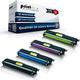 Print-Klex 4X Compatible Toner Cartridges for Brother MFC-L 3740 CDN MFC-L 3750 CDW MFC-L 3770 CDW TN243 TN-243 TN 243 TN247 TN-247 TN 247 TN 247 Black Cyan Magenta Yellow - Office Quantum Series