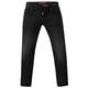 D555 Duke Mens Jeans Benson - Dark Grey - 48" Waist - Regular