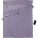 Cocoon TravelSheet Insect Shield Egyption Cotton Double (Größe One Size, grau)