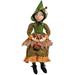 Gwinette Witch Art Doll Gathered Traditions by Joe Spencer | 27.56 H x 8.66 W x 4.33 D in | Wayfair FGS73331