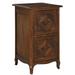 World Menagerie Rue De Bac 17" 2- Drawer Mahogany File Cabinet Wood in Brown/Red | 31 H x 17 W x 18 D in | Wayfair 5DCEA318316649BD996138933682FAEE