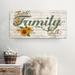 August Grove® Family by Olivia Rose - Wrapped Canvas Textual Art Print Canvas in White | 18 H x 36 W x 1.5 D in | Wayfair