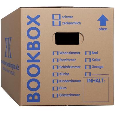 20 Bücherkartons 2-wellig Bookbox Ordnerkartons Archivkartons Image