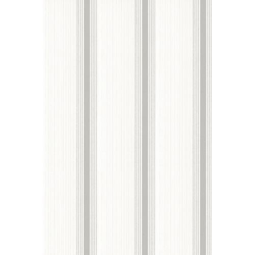 Little Greene 'Cavendish Stripe - Brush Stone' - Neutral Wallpaper