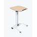 Pneumatic Adjustable-Height Lectern - Luxor LX-PNADJ-LW