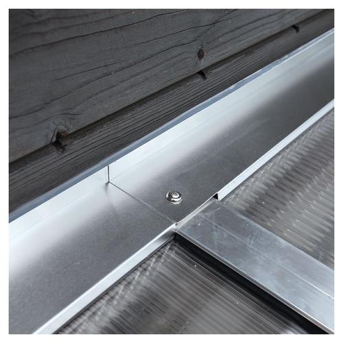 Skan Holz Wandanschlussprofil für Terrassenüberdachungen, 541 cm