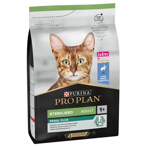 3 kg PURINA PRO PLAN Sterilised Renal Plus Kaninchen Katzentrockenfutter