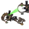 SHARROW Compound Bow Sight 5 Pin /7 Pin Bow Sights Micro Adjustable with Bow Sight Light Aluminum Alloy for Archery Hunting (DB9150 Camo (5 pin))