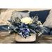 Beachcrest Home™ Assorted Hydrangea & Heather Arrangement Silk/Plastic in Blue | 12 H x 17 W x 17 D in | Wayfair C68A5BB94CF442A38F145ADEDBA58F41