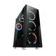 TALIUS Valkyria Midi ATX Tower Schwarz - PC-Gehäuse (Midi ATX Tower, PC, ATX, schwarz, Spiel, 0,6 mm)