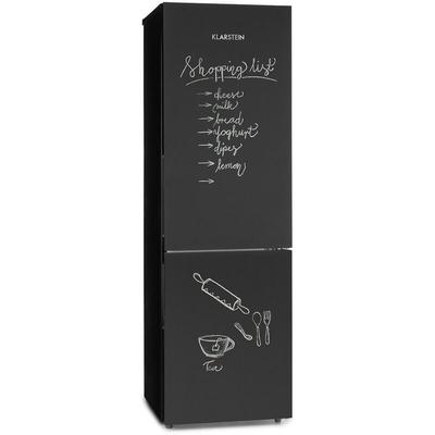 Combiné réfrigérateur-congélateur Miro xl 180/69 l façade tableau noir - Noir