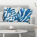East Urban Home Jetty Printables 2 Piece Watercolor Seaweed Painting Throw Pillow Insert Set /Polyfill blend | 14 H x 14 W x 1.5 D in | Wayfair