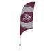 Victory Corps NCAA [Unavailable] 88 x 28 in. Feather Banner in Black/Brown/Gray | 88 H x 28 W in | Wayfair 810028MSST-003