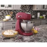 Hamilton Beach® Eclectrics® All-Metal Stand Mixer 12 Speeds Metal in Red | 14 H x 14 W x 9 D in | Wayfair 63232