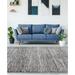 Gray 59 x 1.2 in Area Rug - Latitude Run® Wadena Shag Dark Area Rug Polyester/Microfiber | 59 W x 1.2 D in | Wayfair