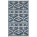 Blue/Navy 24 x 0.24 in Area Rug - Union Rustic Amarien Southwestern Navy Indoor/Outdoor Area Rug | 24 W x 0.24 D in | Wayfair