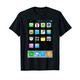 Handy Mobiltelefon Startbildschirm T-Shirt