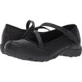 Skechers Girls' Breathe-Easy Mary Janes, Black (Black Bbk), 13 UK Child 32 EU