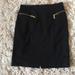 Michael Kors Skirts | Black Pencil Skirt | Color: Black/Gold | Size: 6