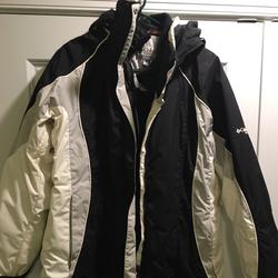 Columbia Jackets & Coats | Columbia Ski Jacket | Color: Black/White | Size: L