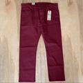 Levi's Pants | Men’s Levi’s 315 Slim Straight Leg Pants | Color: Red | Size: 38/30