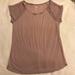 American Eagle Outfitters Tops | American Eagle Mauve Short-Sleeved Tee | Color: Pink | Size: M