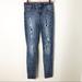 American Eagle Outfitters Jeans | American Eagle | Distressed Hi-Rise Jegging 0 | Color: Blue | Size: 0