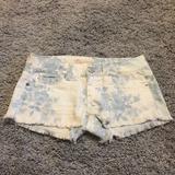 American Eagle Outfitters Shorts | American Eagle Floral Jean Shorts | Color: Blue/White | Size: 2
