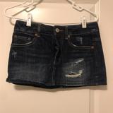 American Eagle Outfitters Jeans | Express Jean Skirt | Color: Blue | Size: 2