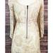 Free People Dresses | Free People Butterfly Sleeve Zipper Dress, Small | Color: Cream | Size: S