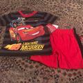 Disney Matching Sets | Disney Cars Outfit | Color: Black/Red | Size: 12mb