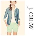 J. Crew Shorts | Green Chino Shorts By J. Crew. Size 6 | Color: Green | Size: 6