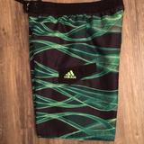 Adidas Swim | Adidas Shorts (Swim Trunks) | Color: Black/Green | Size: Lb