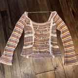 Free People Tops | Crochet Free People | Color: Orange/Yellow | Size: Xs
