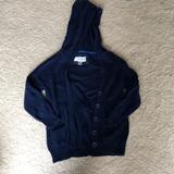 American Eagle Outfitters Sweaters | American Eagle Navy Button Up Sweater Cardigan | Color: Blue | Size: M