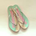 Kate Spade Shoes | Kate Spade Funky Flip Flops Size 7-8. | Color: Pink | Size: 7 - 8