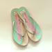 Kate Spade Shoes | Kate Spade Funky Flip Flops Size 7-8. | Color: Pink | Size: 7 - 8