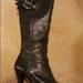 Michael Kors Shoes | Michael Kors "Clara" Black Leather Boots (Size 6) | Color: Black | Size: 6