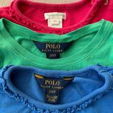 Polo By Ralph Lauren Shirts & Tops | 3x Ralph Lauren/Polo T-Shirts Lot | Color: Blue/Green | Size: 2tg