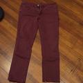 American Eagle Outfitters Jeans | Ae Jegging Crop | Color: Red | Size: 6