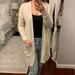 American Eagle Outfitters Sweaters | American Eagle Outfitters Cardigan | Color: Cream | Size: Xs