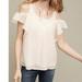 Anthropologie Tops | Anthropologie Maeve Off The Shoulder Top | Color: Cream/White | Size: 2