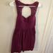 American Eagle Outfitters Dresses | American Eagle Open Back Sun Dress | Color: Purple/Red | Size: S
