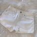 American Eagle Outfitters Shorts | American Eagle Stretch High Waist Shirt Sz 0 Nwot | Color: Cream/White | Size: 0